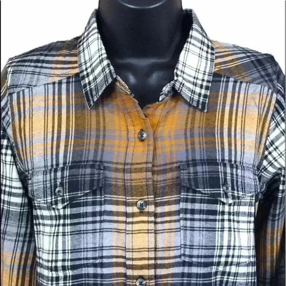 Kavu Billie Jean Flannel Button Front Size XS—B2 - Picture 5 of 7